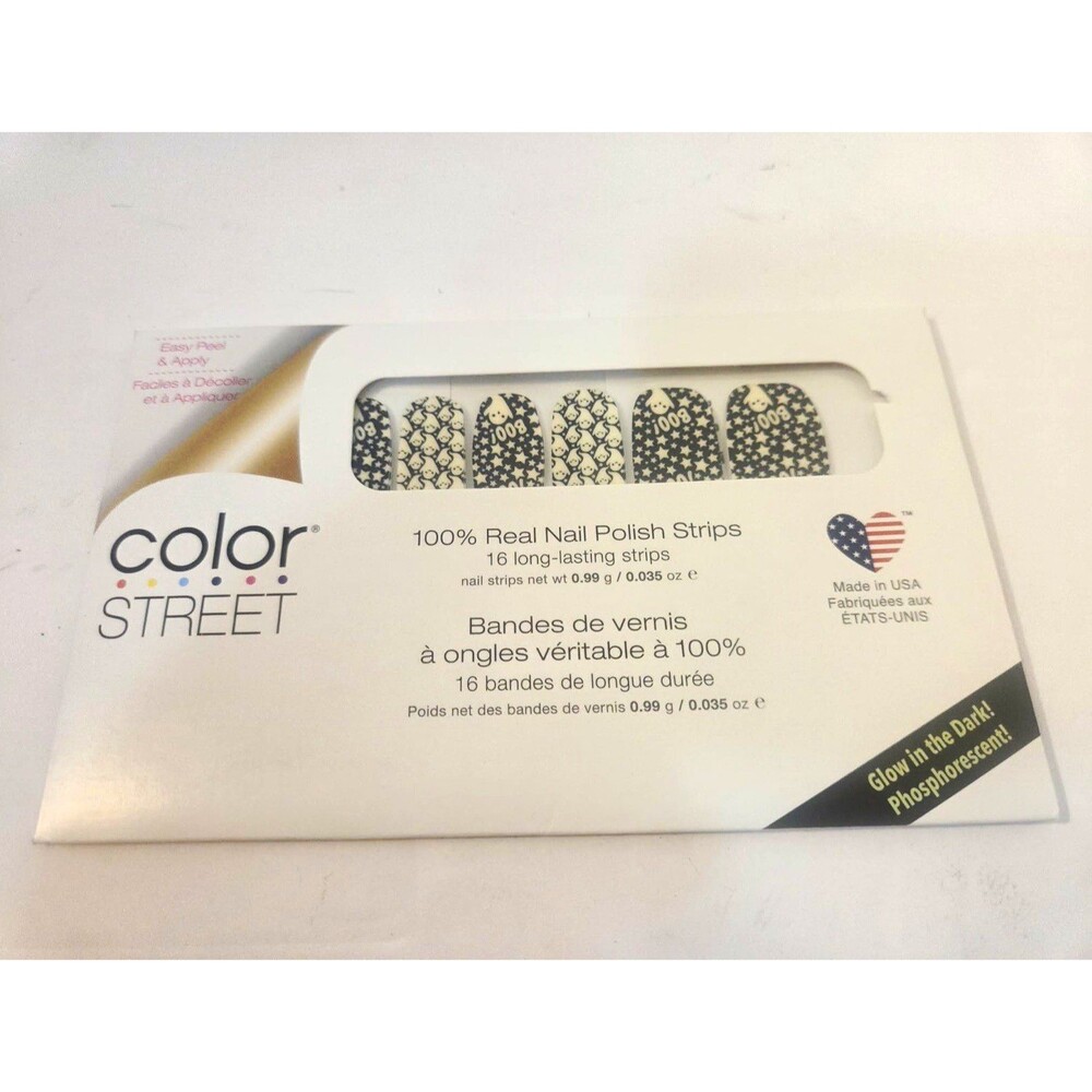 Color Street Here For The Boos Glow-in-the-Dark Nail Polish Strips 0.99g